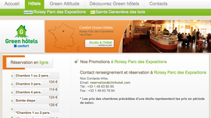 Green Hôtels Confort Roissy Parc des Expositions